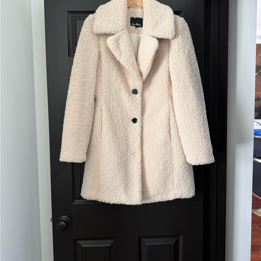 SAM. Off-White Teddy Jacket